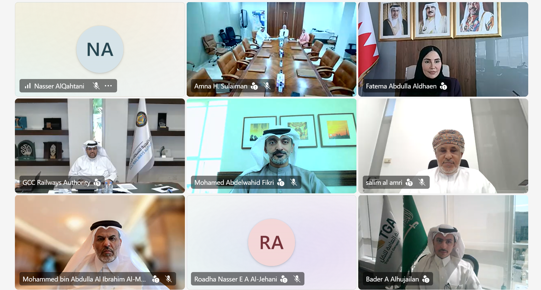 مجلس الهيئة الخليجية للسكك الحديدية يعقد اجتماعه الحادي عشر